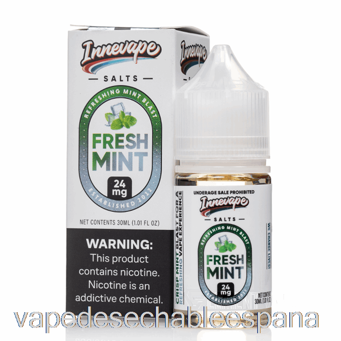 Sales De Menta Fresca Vape España - E-líquido Innevape - 30ml 24mg